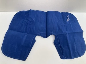 Inflatable Pillow Blow Up Travel Cushions Neck Rest Support Camping Flight New - Picture 1 of 8