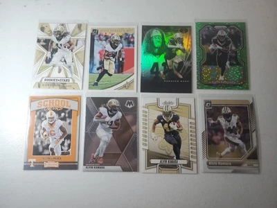 Alvin Kamara Lot (8) 🔥🏈⚜️ New Orleans Saints, Nfl Rookie, Prizm Optic Mosaic - Image 1 of 4