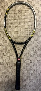 Wilson Hyper Pro Staff 7.1 Tennis Racket - 4 3/8in 95 Sq In Great Preowned - Picture 1 of 6