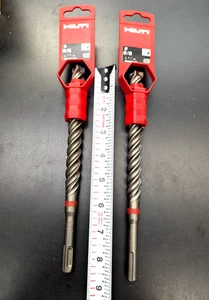 TWO New HILTI 5/8" SDS Plus Concrete Bit 4 cutter Rebar cutter bits- F. Ship - Picture 1 of 7