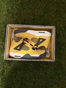 Air Jordan 4 Retro GS Lightning Size:5Y Kids - Picture 1 of 9