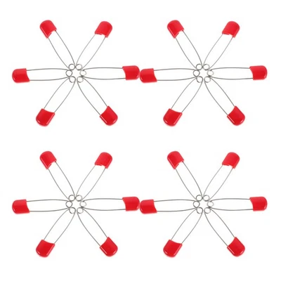  100 Pcs Dekorative Stiftverschlüsse Sicherheitsbefestigungsstifte - Bild 1 von 4