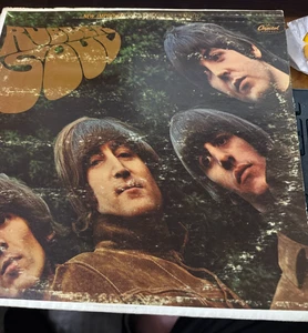 The Beatles Rubber Soul Capitol sleeve Apple ST-2442 Original Pressing Vinyl LP - Picture 1 of 9