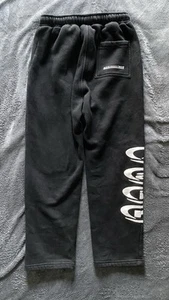 JORDAN BRAND TRAVIS SCOTT CACTUS JACK FLEECE PANT WASHED BLACK DZ5508-045 - Picture 1 of 2