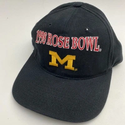 Michigan 1998 Rose Bowl Sports Specialties SnapBack gorra negra Foto 1 de 4