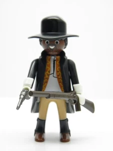 Playmobil Custom Western FarWest Saloon Prime Sheriff Outlaw Bandit Cowboy - Foto 1 di 2