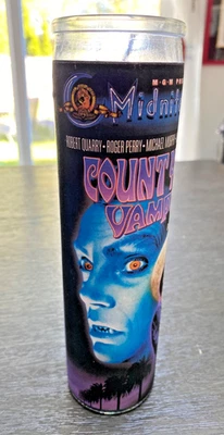 Horror Movie Candle Count Yorga Vampire Novelty Prayer Candle Halloween decor  - Image 1 of 4