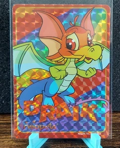 Neopets Holographic Trading Sticker Rainbow Draik - Picture 1 of 2