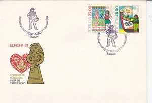 PORTUGAL CEPT EUROPA FIRST DAY COVER 1981 - Foto 1 di 1