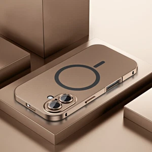 Funda MagSafe de aleación de aluminio para iPhone 16 Pro Max 15 14 13 12 cubierta de lente de cámara - Imagen 1 de 27