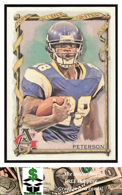 2023 Topps Composite #414 Adrian Peterson - Minnesota Vikings - Image 1 of 2