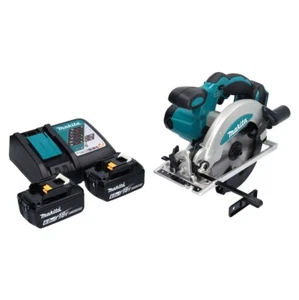 Makita DSS 610 RG Akku Handkreissäge 18 V 165 mm + 2x Akku 6,0 Ah + Ladegerät - Bild 1 von 4