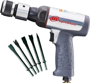 Ingersoll Rand 123MAXK Vibration Reduced Air Hammer 5-Piece Chisel Set 3,530 BPM - Picture 1 of 7