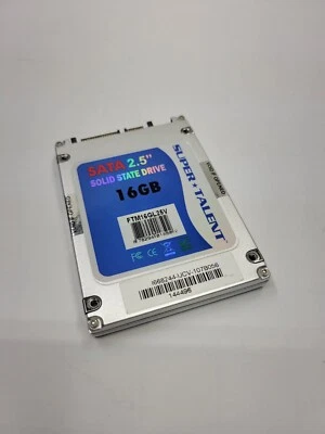 Super Talent 16GB 2.5" Solid State Drive FTM16GL25V with 60-Day WARRANTY - Image 1 of 4