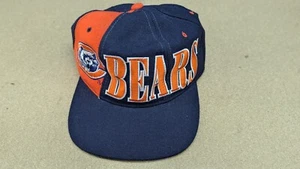 Vintage Starter Chicago Bears 100% Wool Snapback Cap Hat ONFA Adjustable - Picture 1 of 7