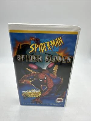 Very Rare! Spider-Man, Spider Slayer (VHS, 1996) Spiderman, Canada Only Release - Image 1 of 3