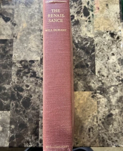The Renaissance Will Durant The Story of Civilization V 1953 Italy 1304-1576 - Bild 1 von 10