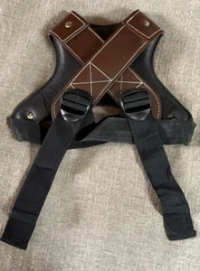 PLETHEON LEATHER Support Rehabilitation Belt Back Posture Belt Clavicle Harness - Picture 1 of 7