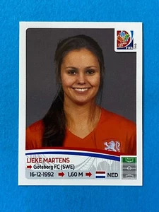Panini FIFA Women's World Cup Canada 2015 n. 95 Lieke Martens Netherlands - Foto 1 di 1