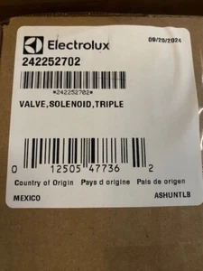 Valvola aspirazione acqua originale OEM Electrolux / Frigidaire 242252702 (NUOVA) - Foto 1 di 1