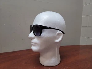 Harley-Davidson Womens Round Beveled Sunglasses, Black Frame/Gradient Smoke Lens - Picture 1 of 8