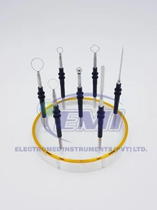 Juego de electrodos de pieza de mano estilo cirujano Ellman 2,4 mm 7 piezas reutilizables - Imagen 1 de 7