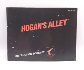 Hogan's Alley (Nintendo NES) Instruction Manual Booklet ONLY NO GAME NES-HA-USA
