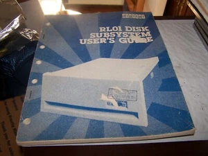 digital RL01 DISK SUBSYSTEM USER'S GUIDE EK-RL01-UG-002 - 1978 - Imagen 1 de 4