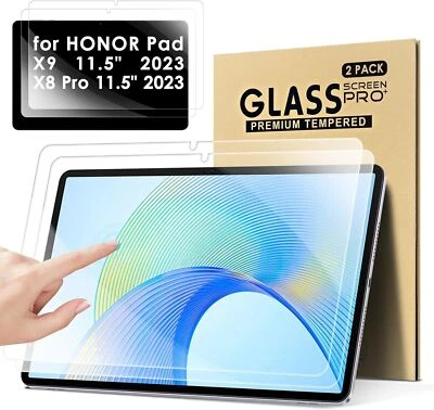 2 pcs For HONOR Pad X9 11.5 in Screen Protector Tempered Glass Anti Scratch Film - Image 1 of 4