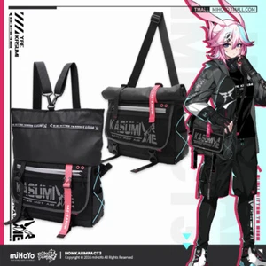miHoYo Official Honkai Impact3 Yae Sakura Kasumi Messenger Bag Rucksack Umhängetasche - Bild 1 von 9