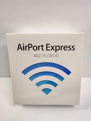 Apple AirPort Express A1264 Wireless 802.11n Wi-Fi Base Station MB321LL/A SEALED - Image 1 of 4