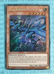 Neo Kaiser Segelflugzeug TN19-DE006 Secret Rare Yu-Gi-Oh Karte Neu - Bild 1 von 3