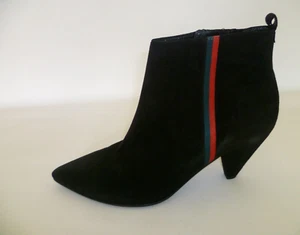 6,5 40 Kennel Schmenger Schuhe Stiefeletten Reißverschluss Lederlaufsohle - Bild 1 von 4