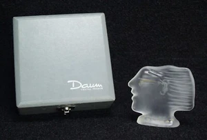 Daum Glass Alekos Fassianos Sculpture Signed - Picture 1 of 10