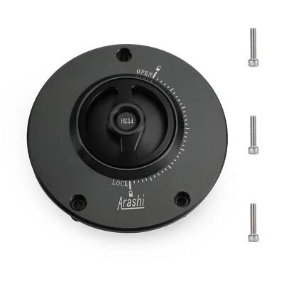 Keyless Quick Release Push & Turn Fuel Cap For Honda CBR600 F2/F3/F4/F4i 91-06 - Image 1 of 4