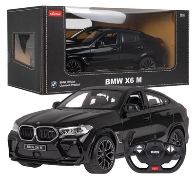 RC Ferngesteuerter 1:14 Auto BMW x6 M mit Fernbedienung Ferngesteuertes schwarz - Bild 1 von 4