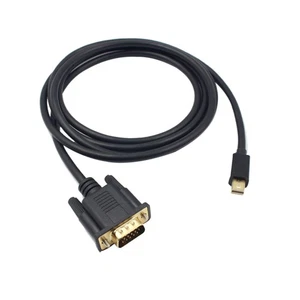 6 Feet Zu Vga Kabel Mini-Displayport-auf-VGA-Kabel -zu-VGA-Kabel Fuß - Afbeelding 1 van 5