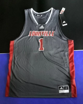 Adidas Mens Louisville Cardinals #1 Basketball Jersey Size XL MSRP 90.00 - Image 1 of 4
