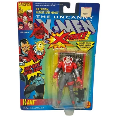 Figura de acción X-Men X-Force Kane 1992 Toy Biz Marvel Comics nuevo sellado Foto 1 de 4