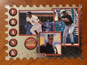 FRANK THOMAS PACIFIC PARAMOUNT SPECIAL DELIVERY SILVER DIE CUT WHITE SOX #6 1998 - Picture 1 of 2