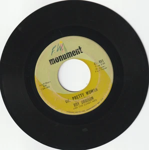 Roy Orbison and the candy Men - Oh, Pretty Woman / Yo Te Amo Maria 7" Vinyl 45 - Bild 1 von 2