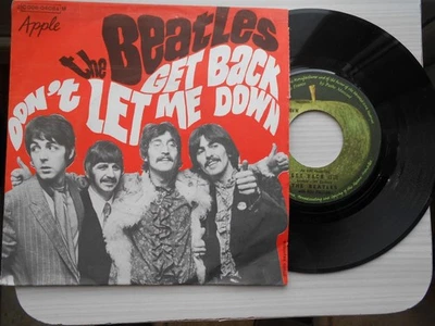 THE BEATLES " GET BACK " SP 45 T BIEM  C.006.04084 " BON ETAT LANGUETTE - Photo 1/2