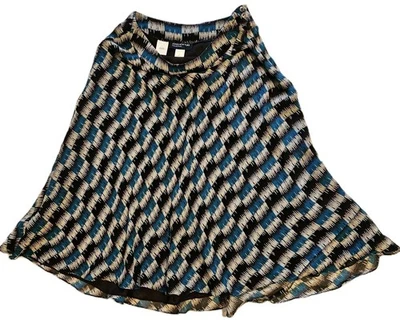 Maxi falda de seda para mujer Jones New York Collection 6 muy coqueta Foto 1 de 4