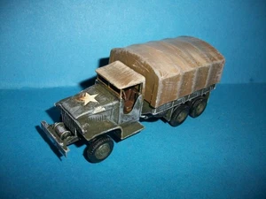 1/72 U.S Armee GMC CCKW 2½-ton 6x6 Lkw top gebaut,bemalt,built,painted,finished - Picture 1 of 4