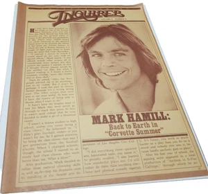Entertainment Inquirer Vol 6 Num 9 Mark Hamill Regreso a la Tierra en Corvette Verano - Imagen 1 de 3