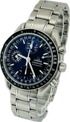Omega Speedmaster Mark 40 Cosmos 3520.50 Black 39mm Mens Watch Excellent A4113 - Image 1 of 4