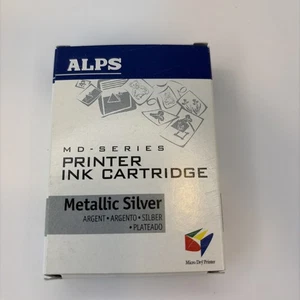 ALPS Cartuccia di inchiostro argento metallizzato serie MD 106045-00 - Foto 1 di 4