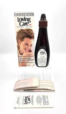 Vintage Clairol Loving Care Color Lotion 75 Light Ash Brown 1992 - Image 1 of 4