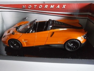 Pagani Huayra Roadster Orange 1/24 Diecast Model Motormax 79354ORG - Image 1 of 4
