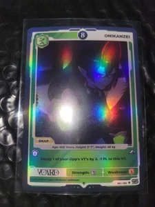 Vcard TCG Awakened Worlds Gamersupps Holo Foil 8  Onikanzei - Picture 1 of 1